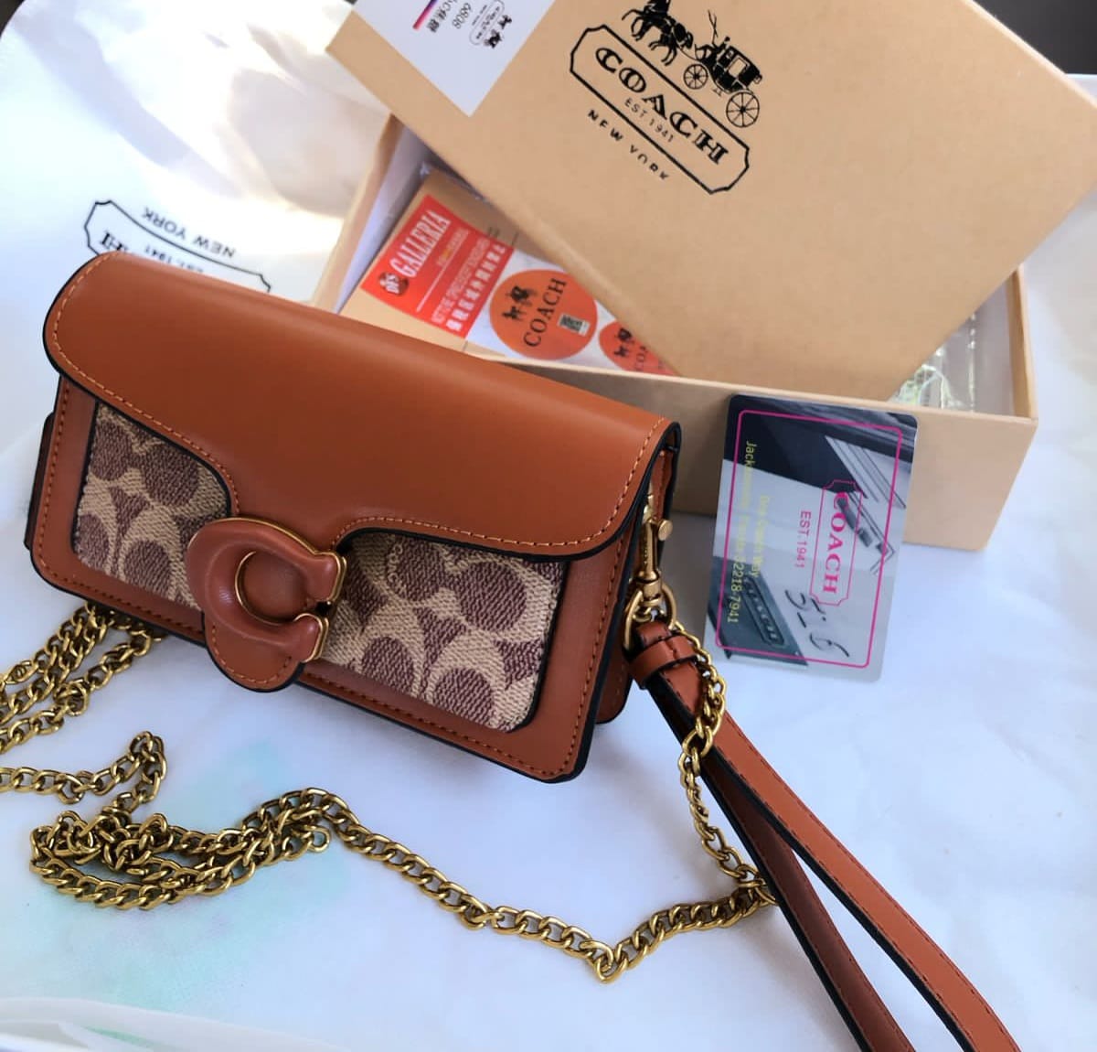 COACH® Tabby Crossbody Wristlet bag in pakistan
