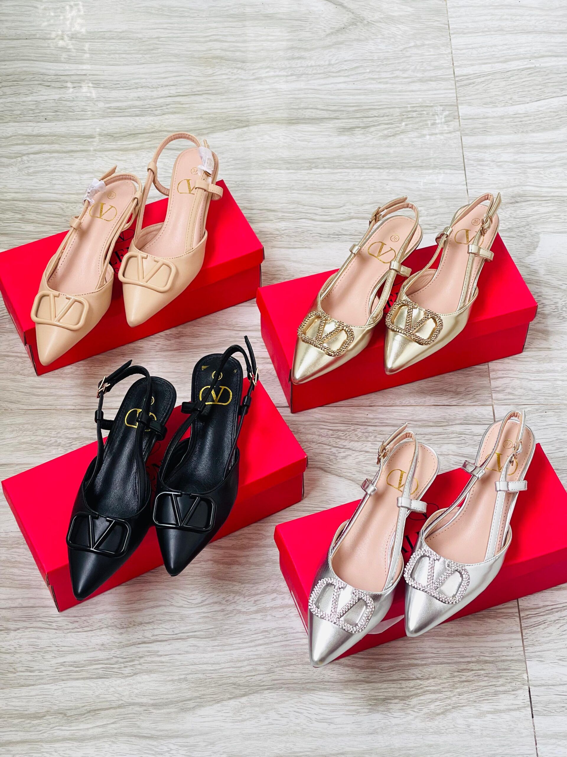 V Shape Heels in Pakistan V Heels – Imported Master Copy Heels in 4 Stunning Colors (Size 36–41)