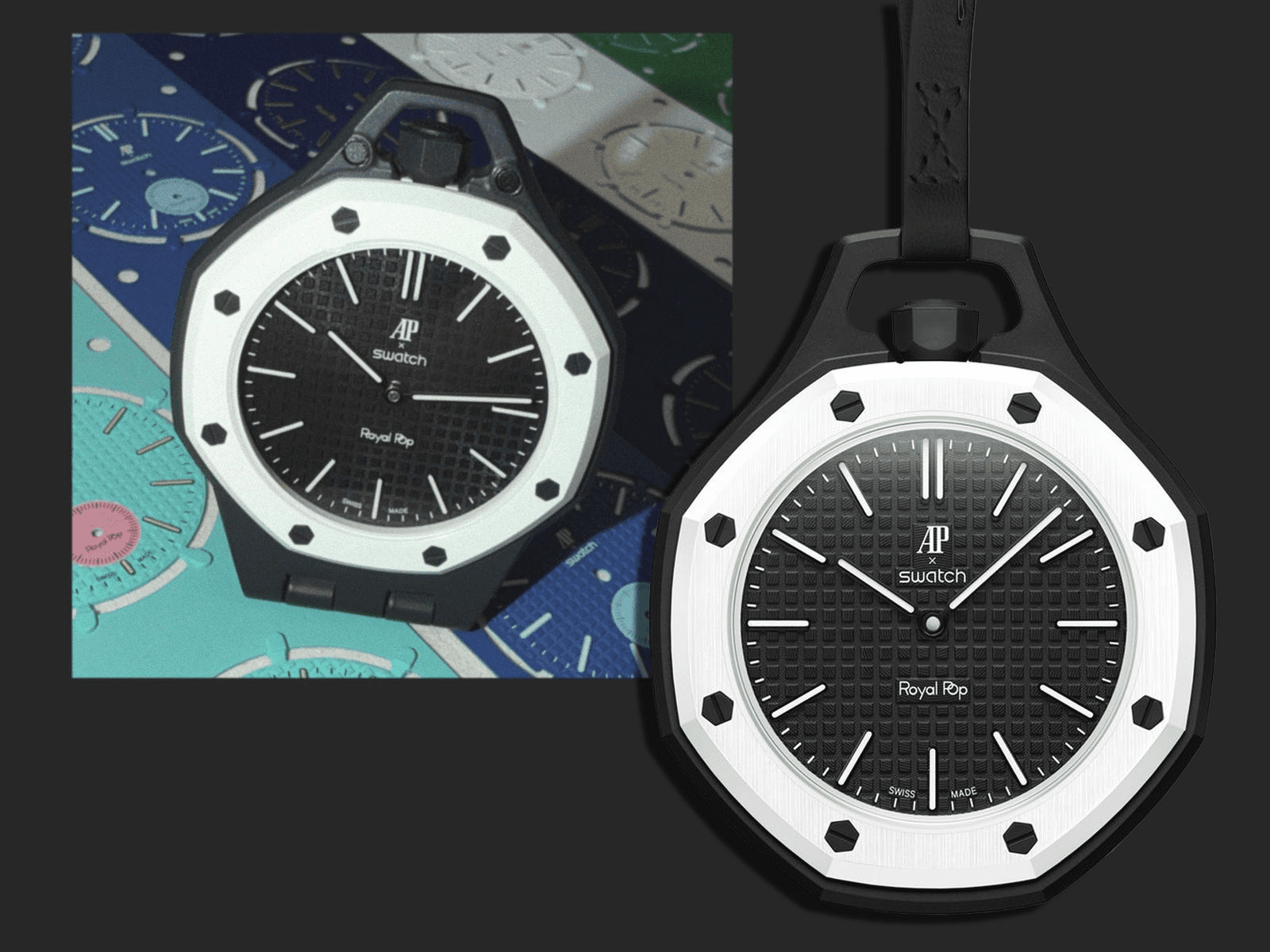 Audemars Piguet & Swatch Royal Pop Watch in Pakistan