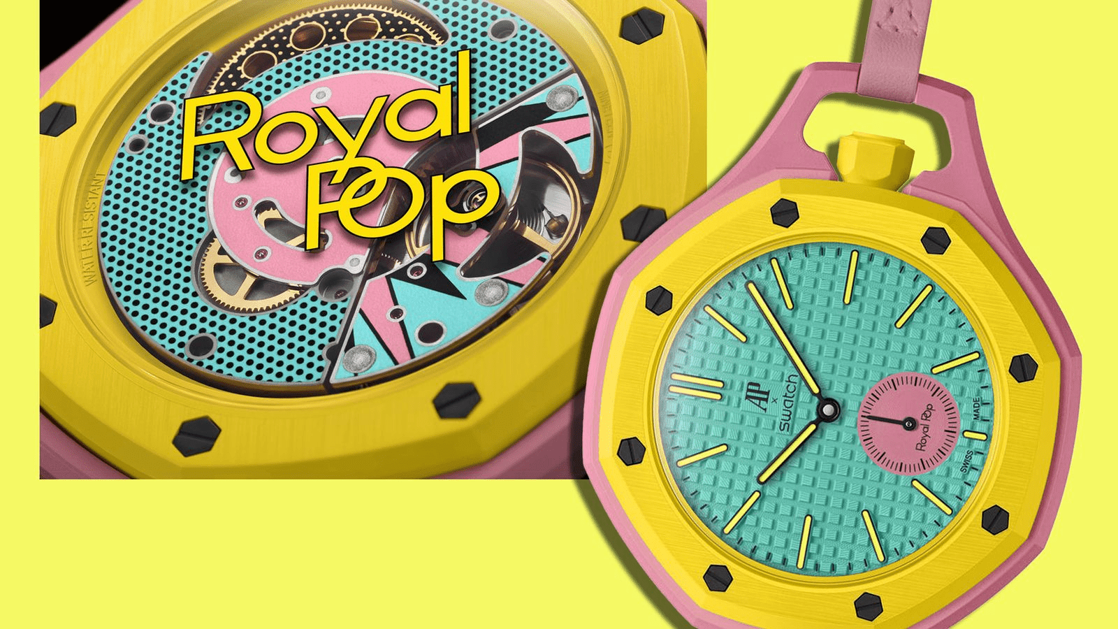 Audemars Piguet & Swatch Royal Pop Watch in Pakistan