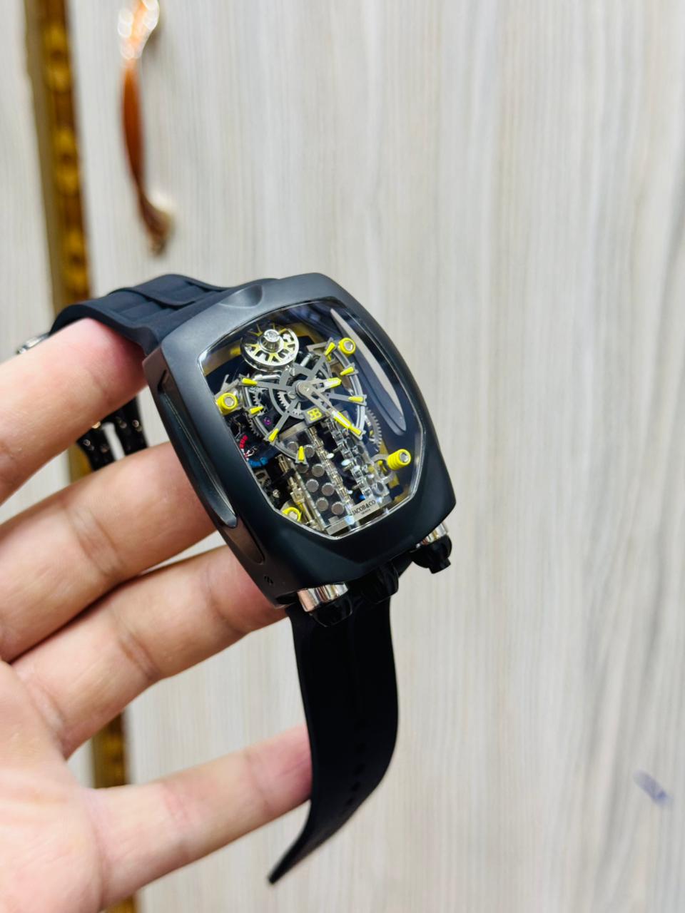 Bugatti Chiron Tourbillon Watch – Jacob & Co Inspired | Super Clone in Pakistan