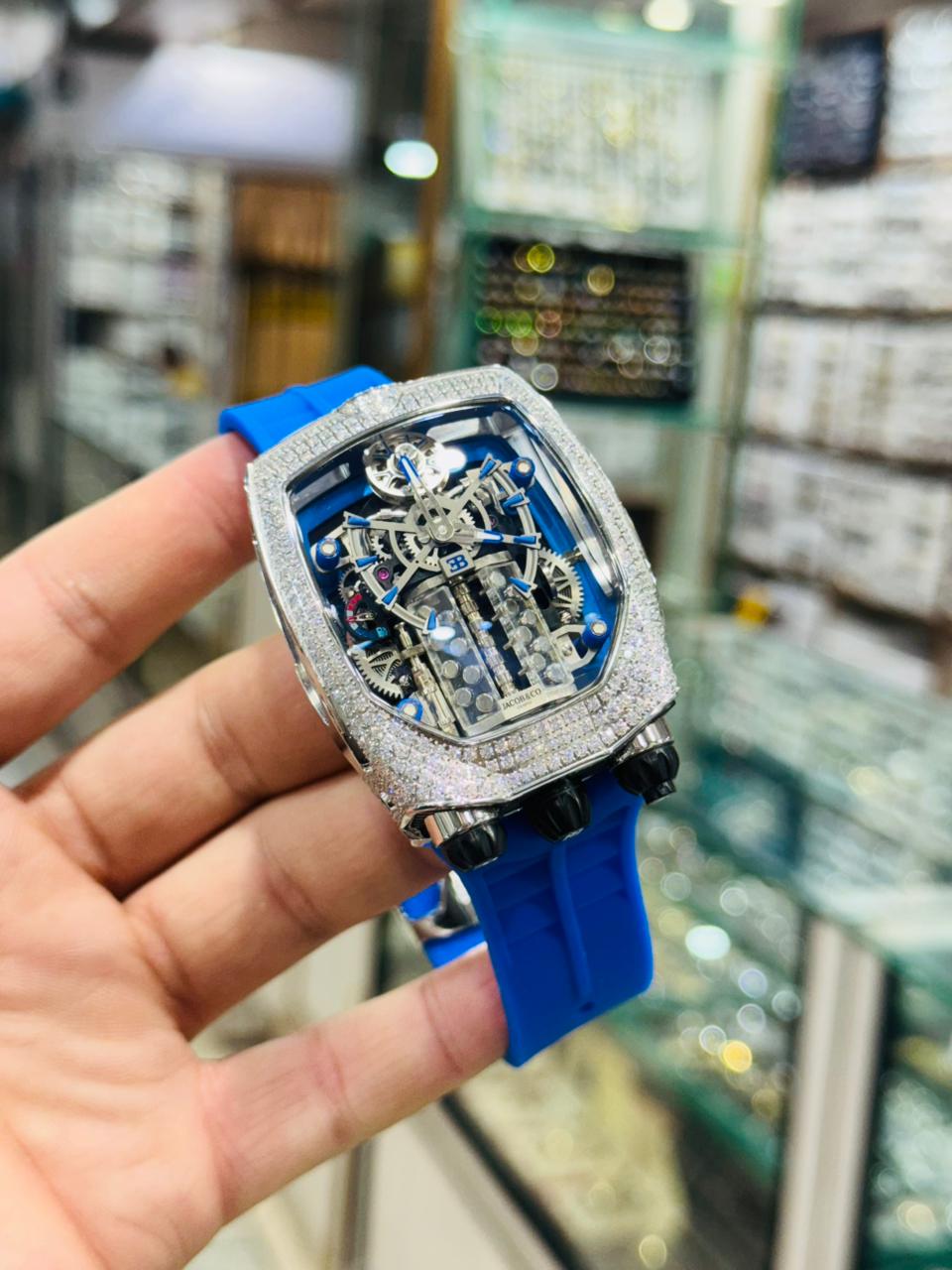 Bugatti Chiron Tourbillon Watch – Jacob & Co Inspired | Super Clone in Pakistan