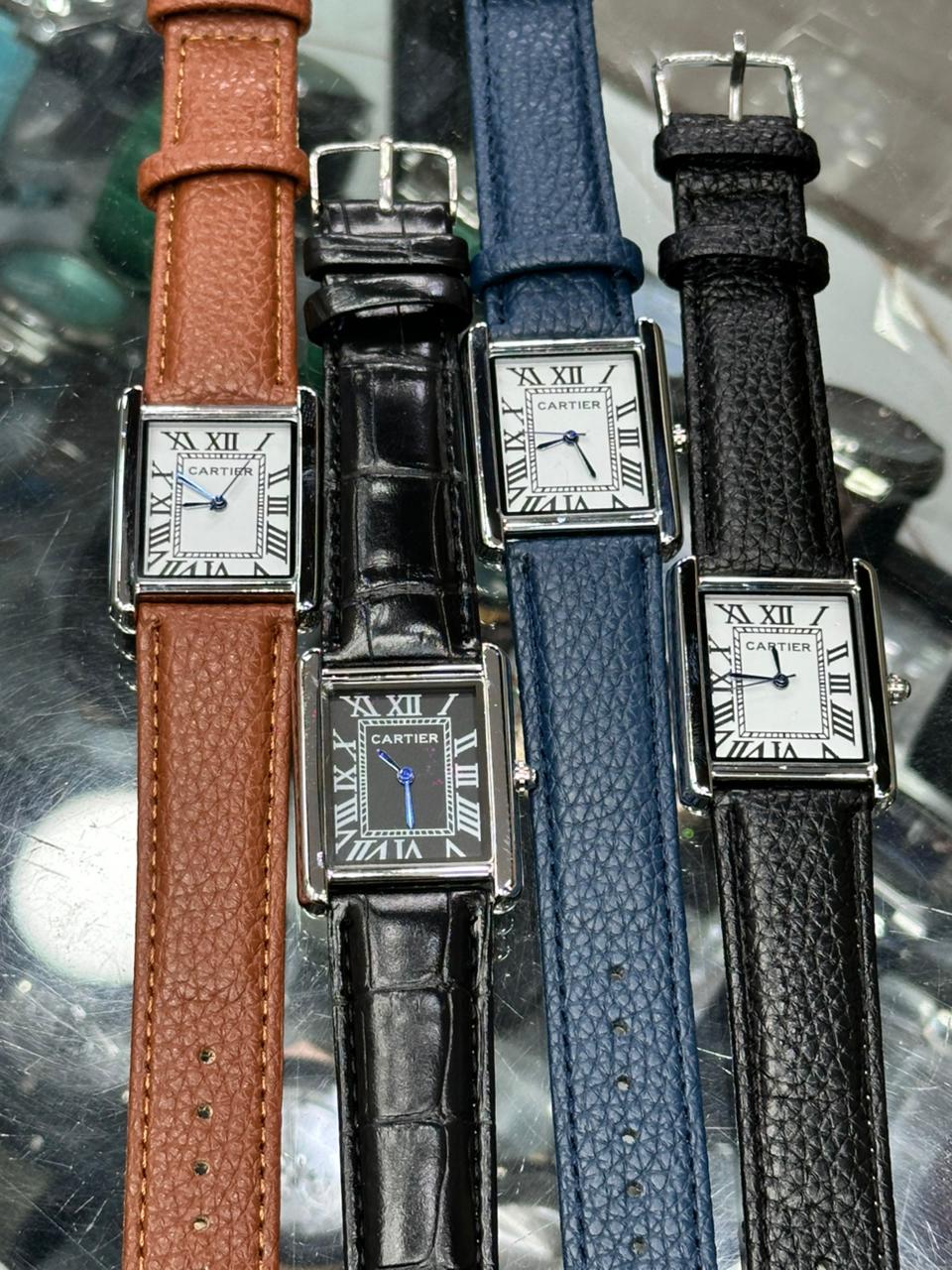 Rectangular watch Pakistan, Celebrity fashion watches, Working date quartz watch.