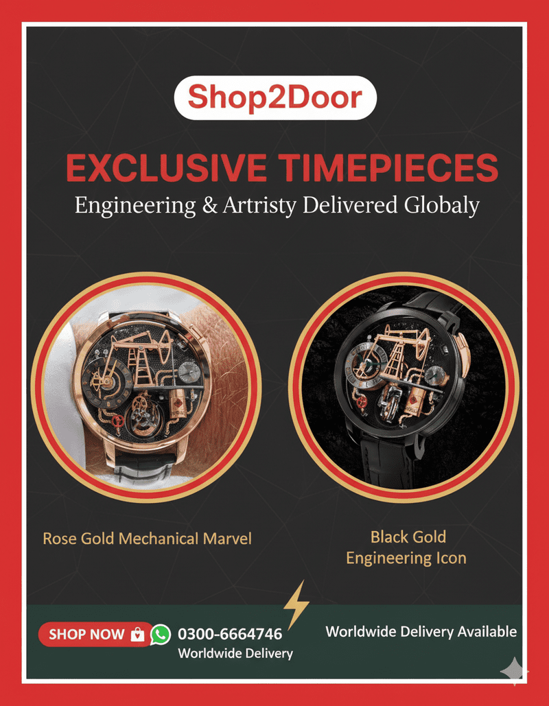 Jacob & Co Oil Pump 49.5MM Watch Replica in Pakistan