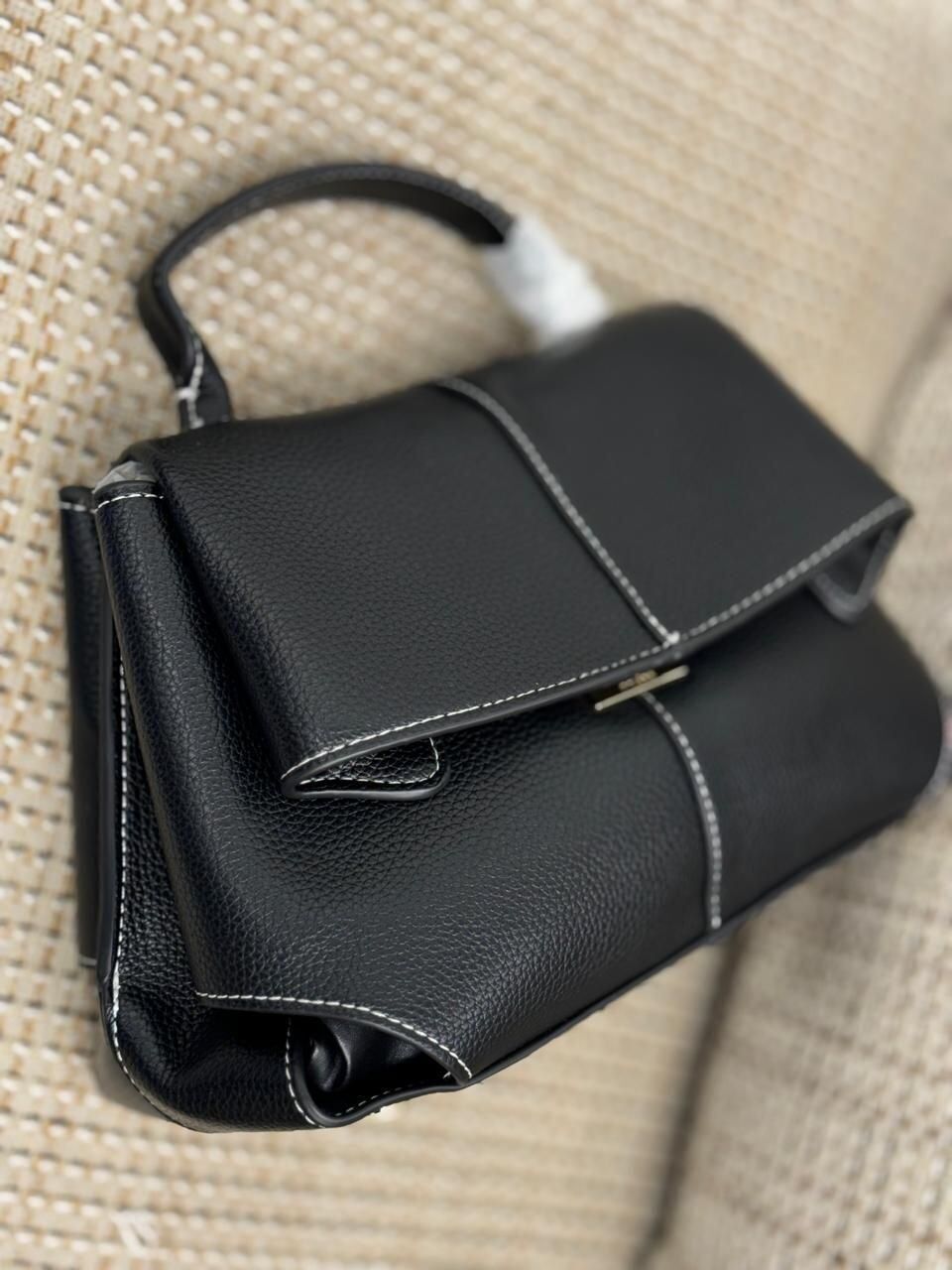 POLENE Mokki Textured Taupe Handbag Pakistan