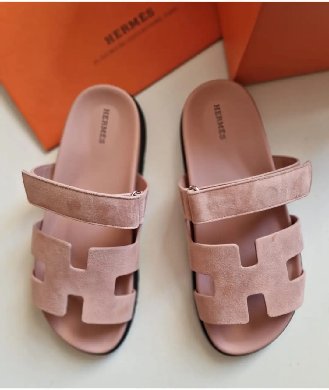 Hermès Chypre Stone Embellished Sandals – Glamour in Every Step