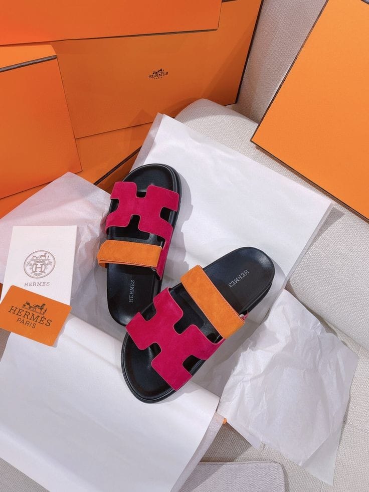 Hermès Chypre Stone Embellished Sandals – Glamour in Every Step