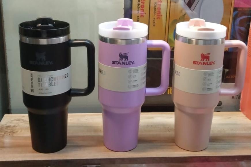 Stanley Quencher Tumbler – Master Copy 40oz | Double-Wall Insulated with Straw