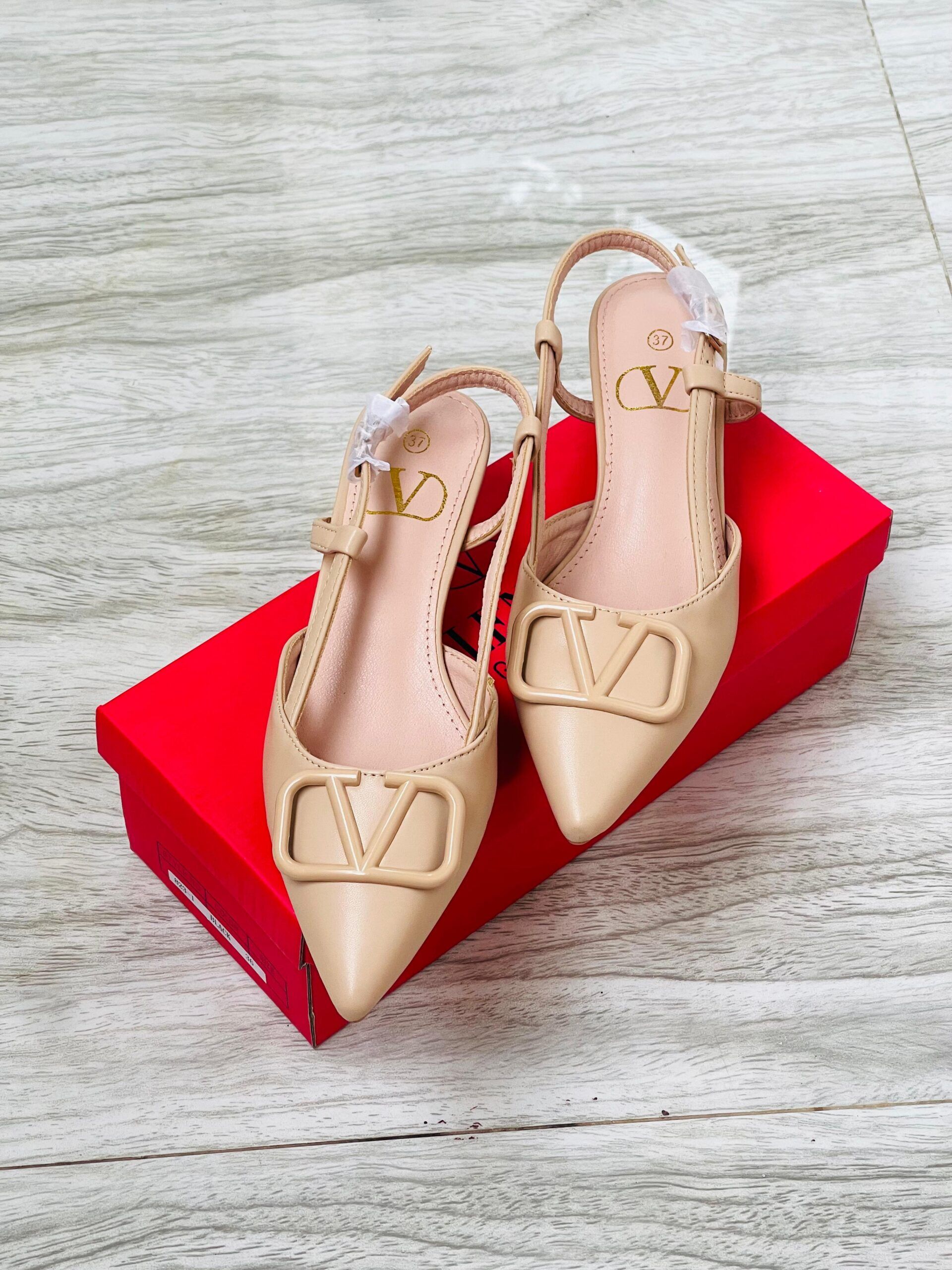 VALENTINO V Heels – Imported Master Copy Heels in 4 Stunning Colors (Size 36–41)