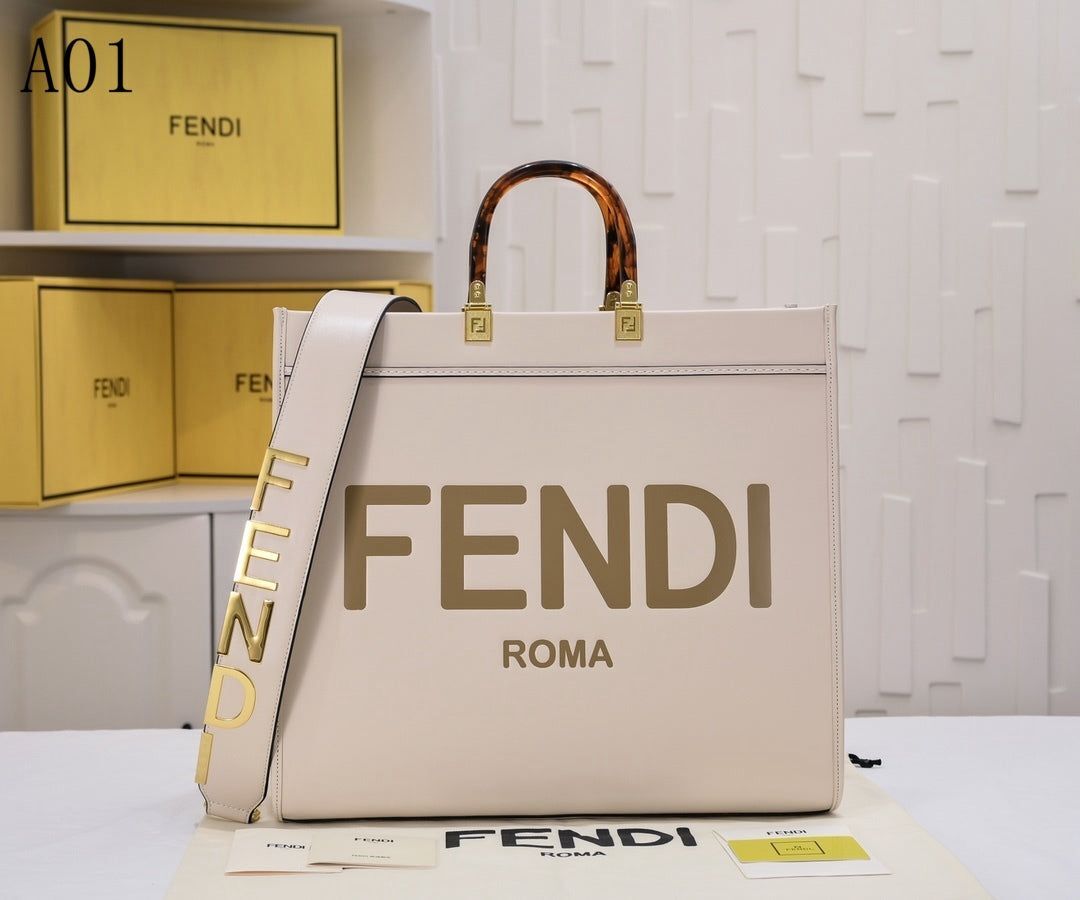 "FENDI ROMA Master Copy Bag – AAA Quality Replica with Brand Box and Dust Bag in Pakistan