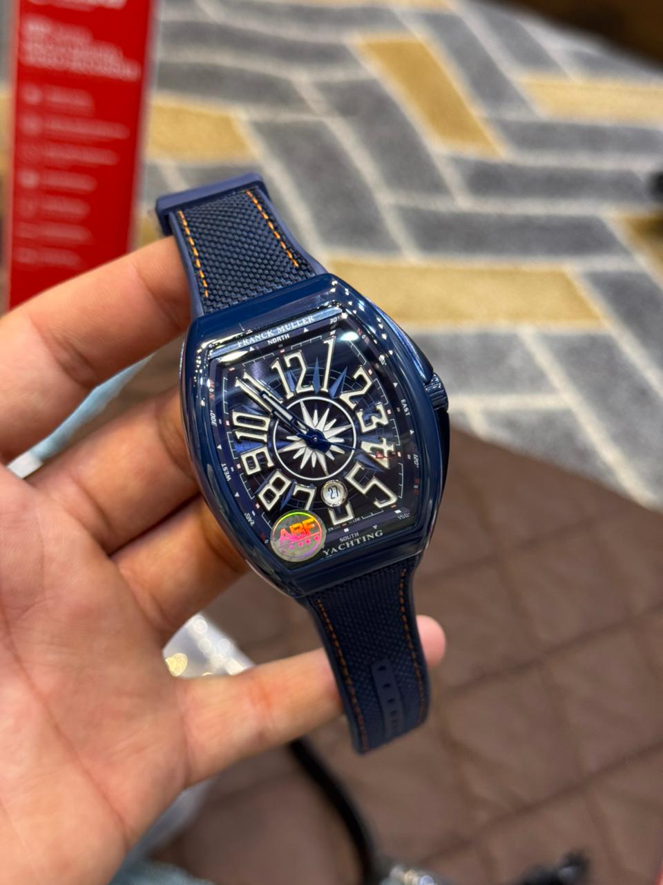 Franck Muller Replica Watch | 1:1 Master Copy Automatic Watch in Pakistan | Sapphire Glass & Carbon Body by Shop2Door store