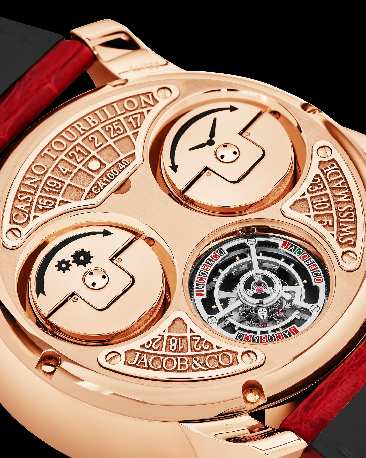 Casino Tourbillon Rubies Limited Watch in Pakistan by Shop2Door Store