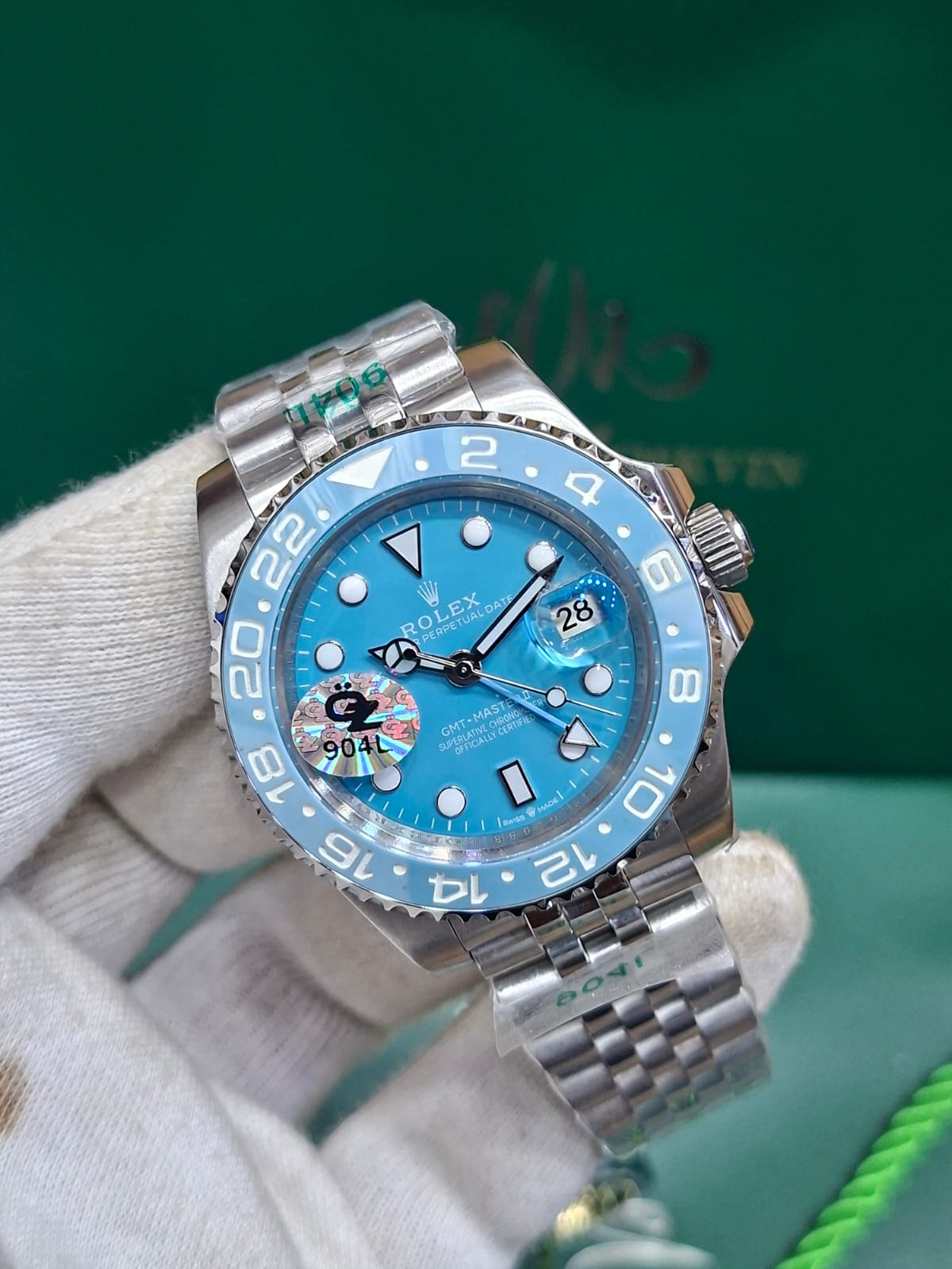 Rolex GMT Master II 904L watch
