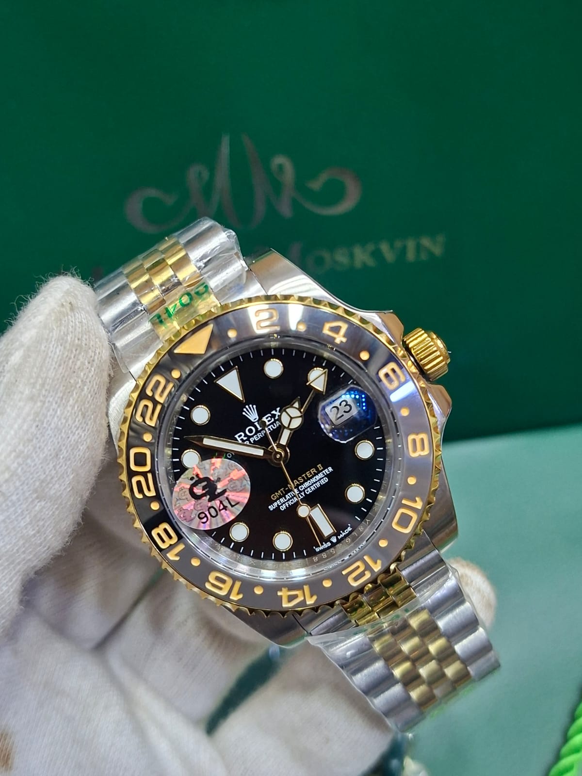 Rolex GMT Master II 904L watch