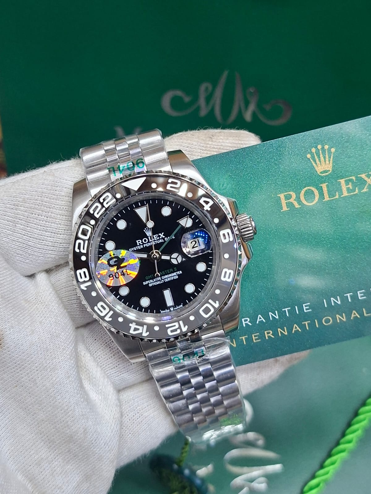 Rolex GMT Master II 904L watch
