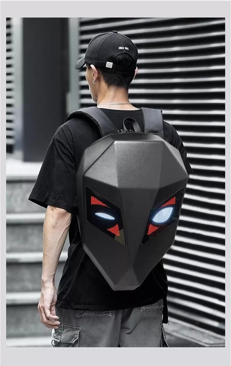Special Bike Rider LED Backpack – Digital Display, App-Controlled | Shop2Door Pakistan