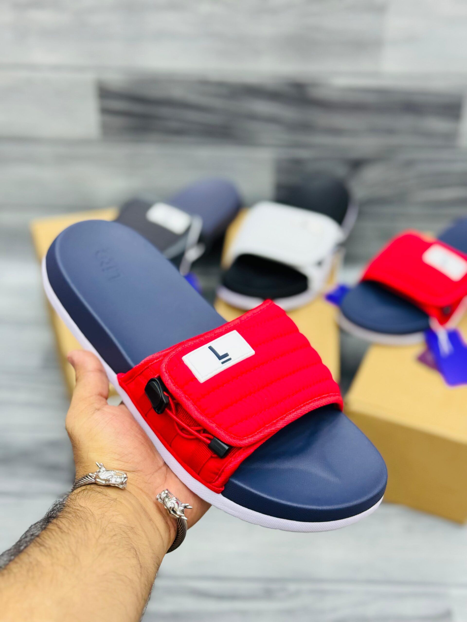 Jorgar Lite Memory Foam Slippers for Men | Comfortable Medicated Footwear by Shop2Door Store