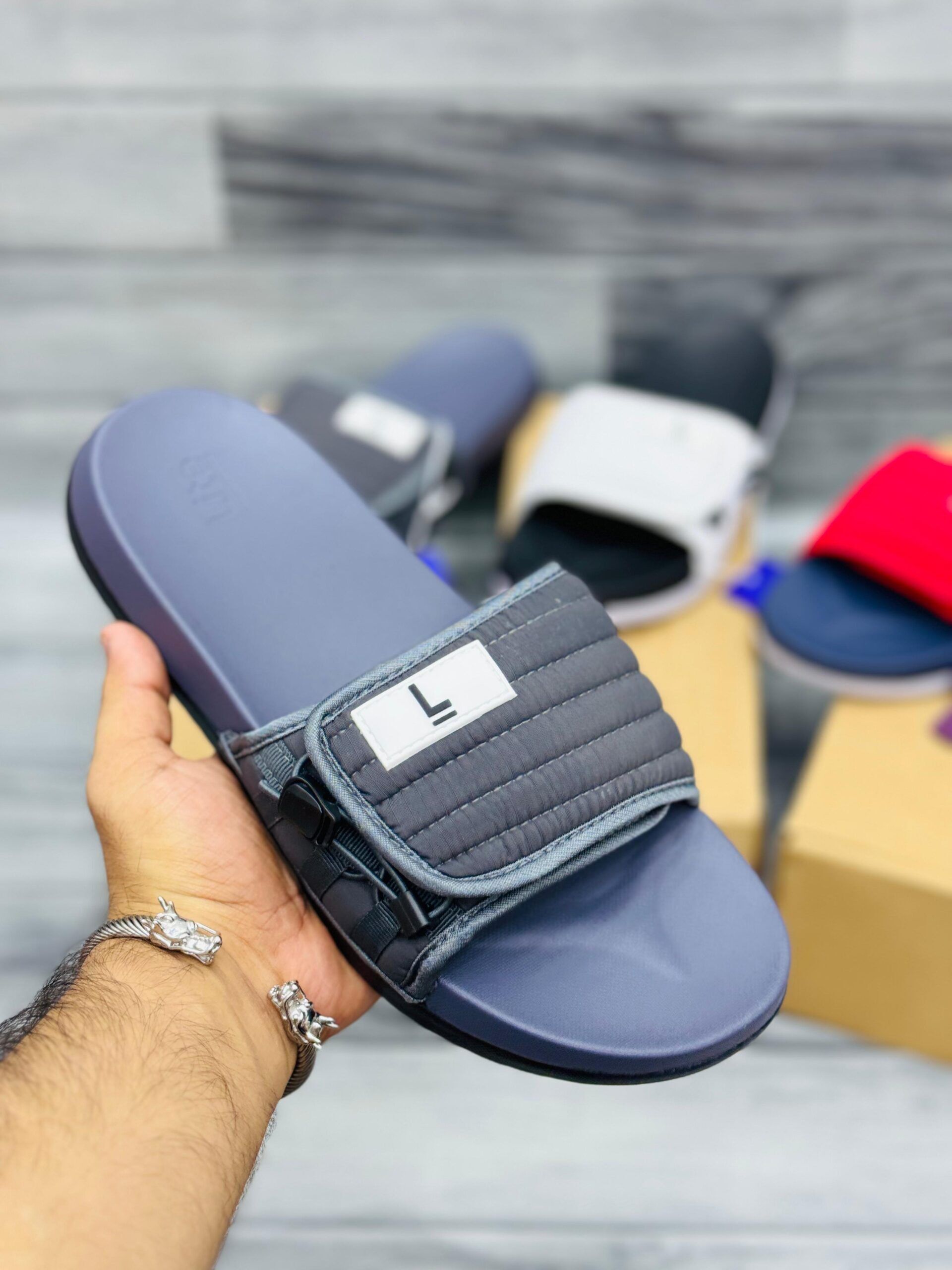 Jorgar Lite Memory Foam Slippers for Men | Comfortable Medicated Footwear by Shop2Door Store