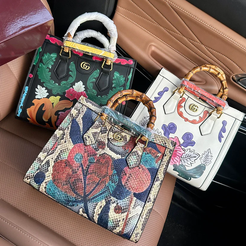 Gucci BAMBOE Bag Premium Master Copy Replica – Black