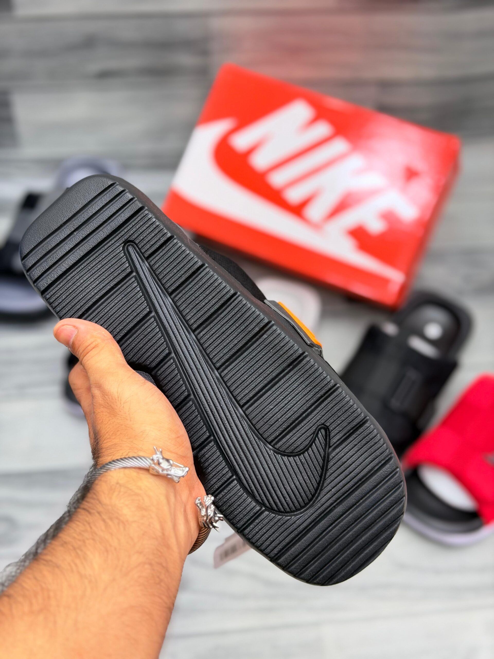 Nike Asuna 3 Slides Original Black White by Shop2Door Store