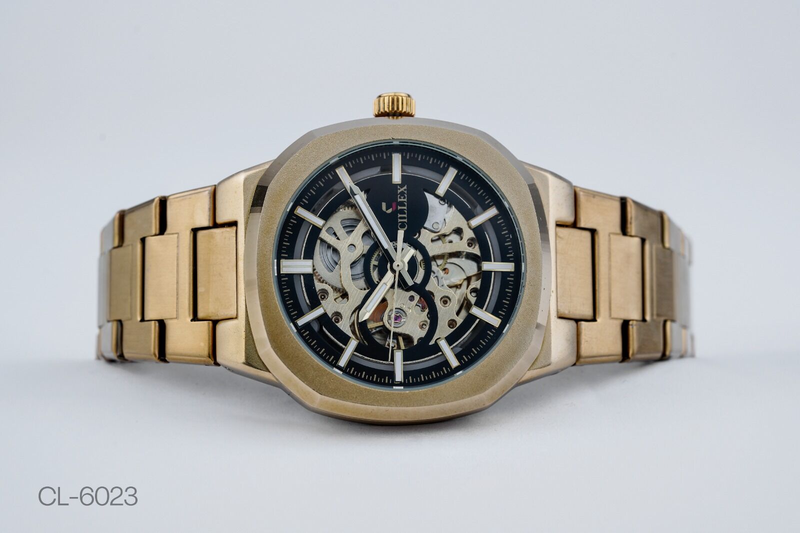 Cillex CL6023 automatic skeleton watch