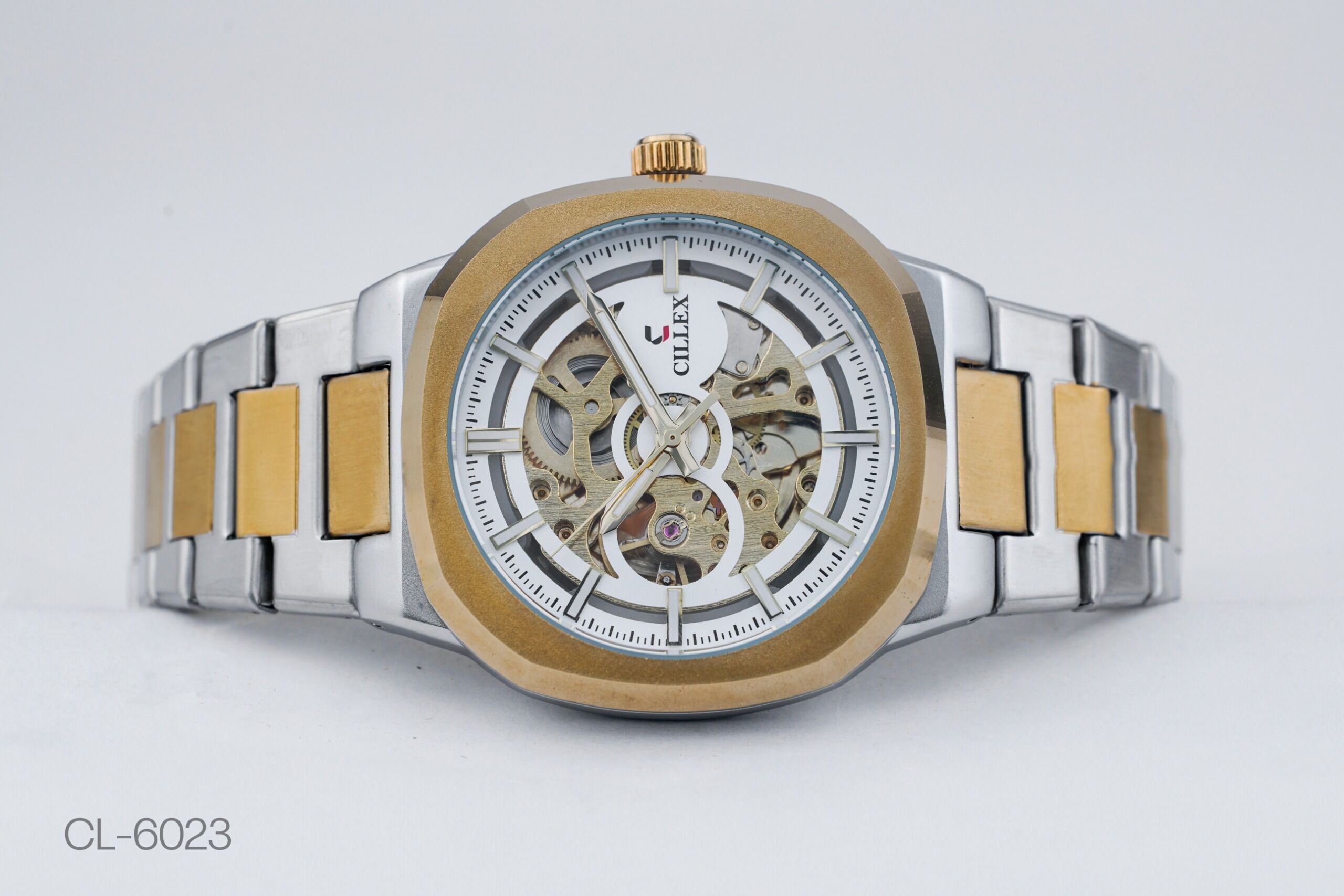 Cillex CL6023 automatic skeleton watch