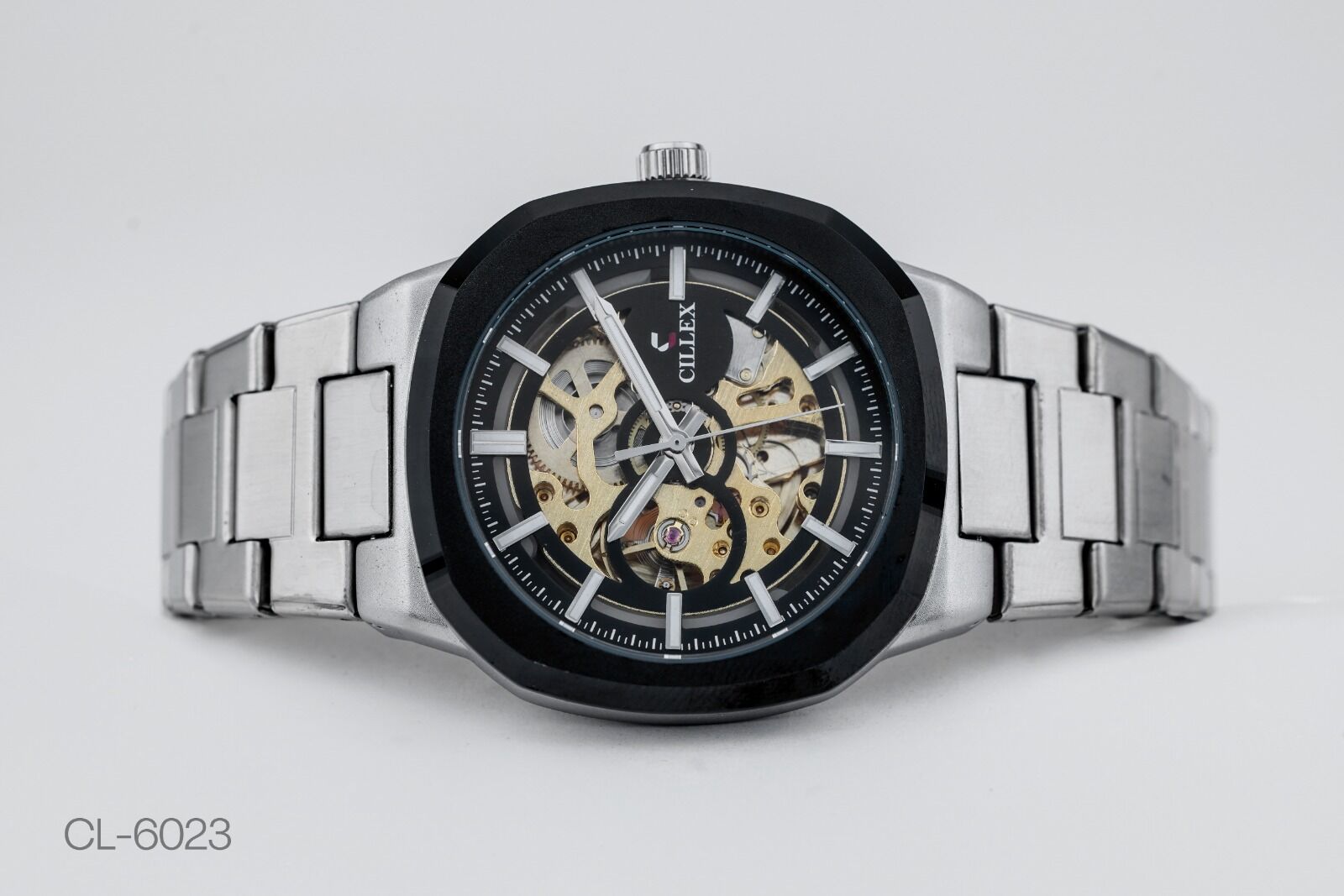 Cillex CL6023 automatic skeleton watch