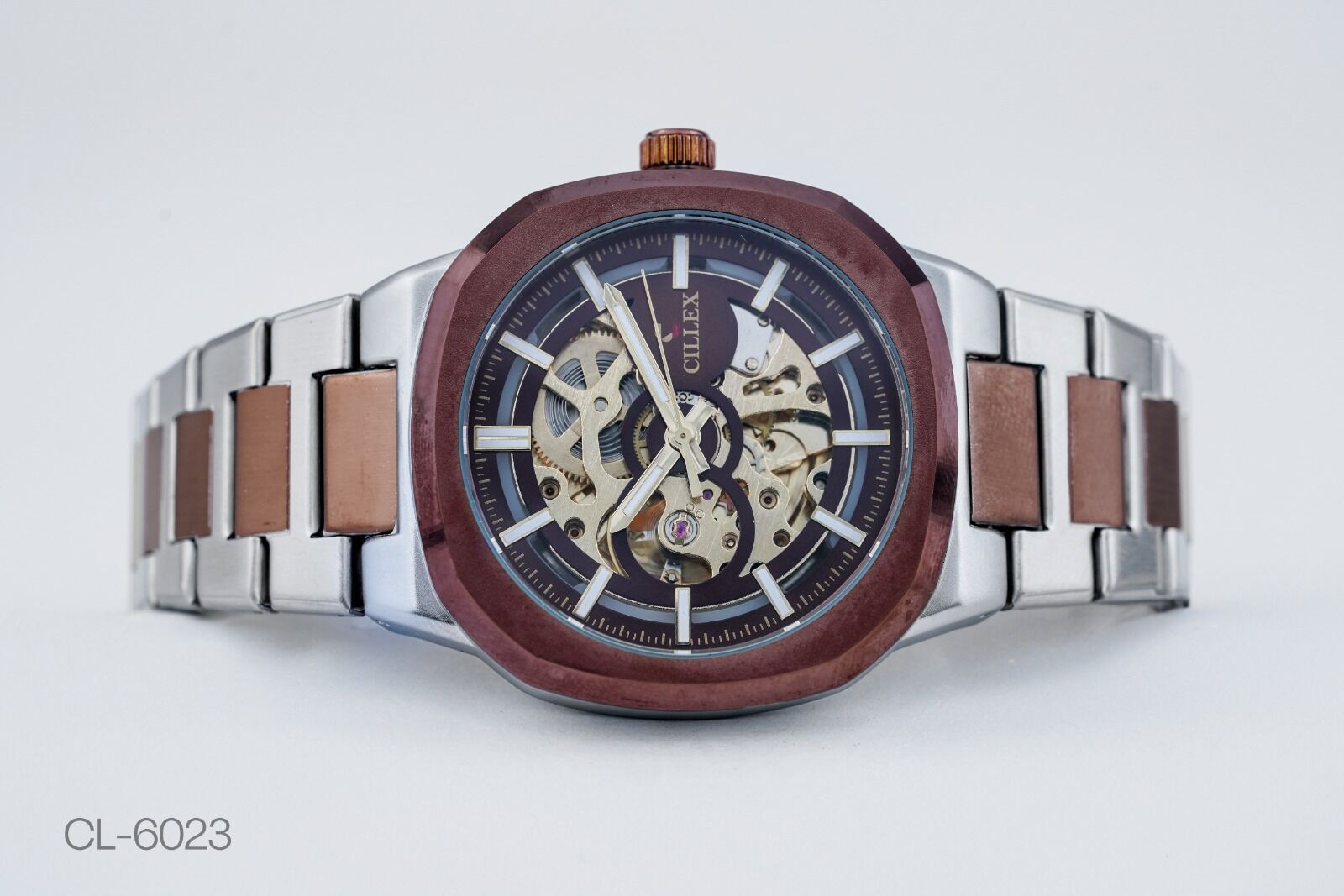 Cillex CL6023 automatic skeleton watch