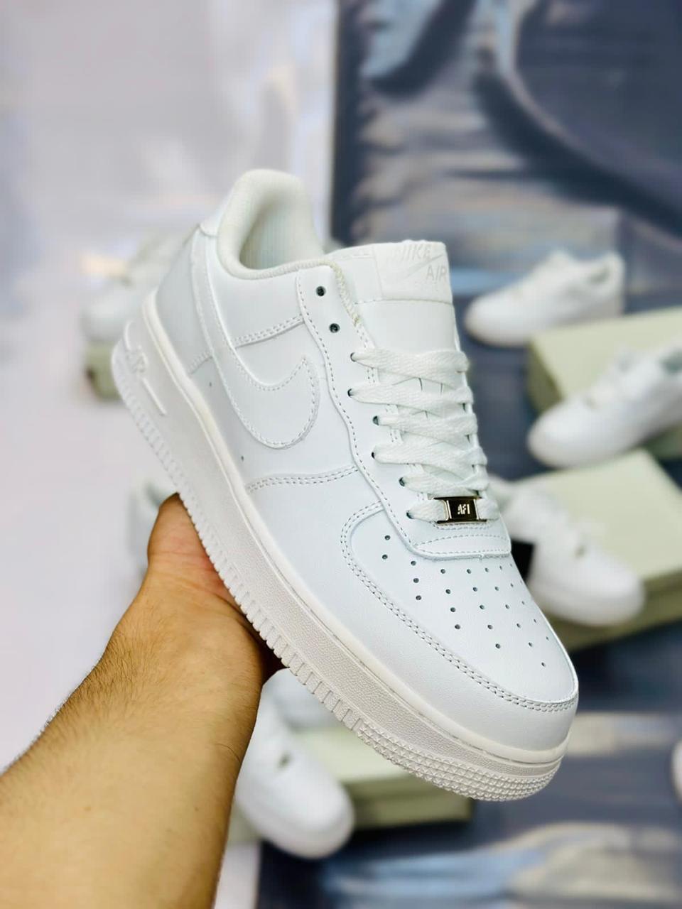 Nike Air Force 1 Full White Premium Batch