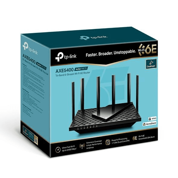 TP-Link Archer 75 Router, TP-Link Router Price in Karachi, 6 Antenna WiFi Router Pakistan, high-speed WiFi router, best TP-Link router Pakistan, TP-Link Archer series, dual-band router Karachi, gaming router Pakistan, WiFi router for home and office, Shop2Door electronics.