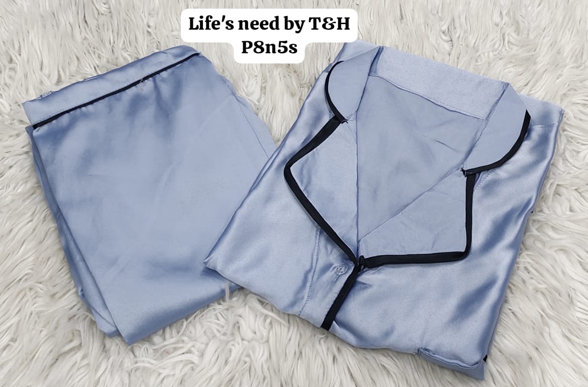 2-Piece Silk Night Suit | Luxury China Silk Nightwear for Women