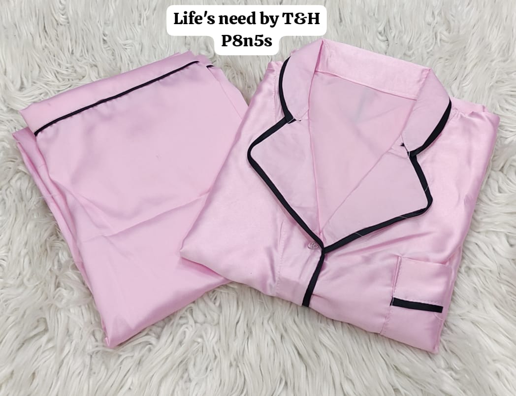 2-Piece Silk Night Suit | Luxury China Silk Nightwear for Women