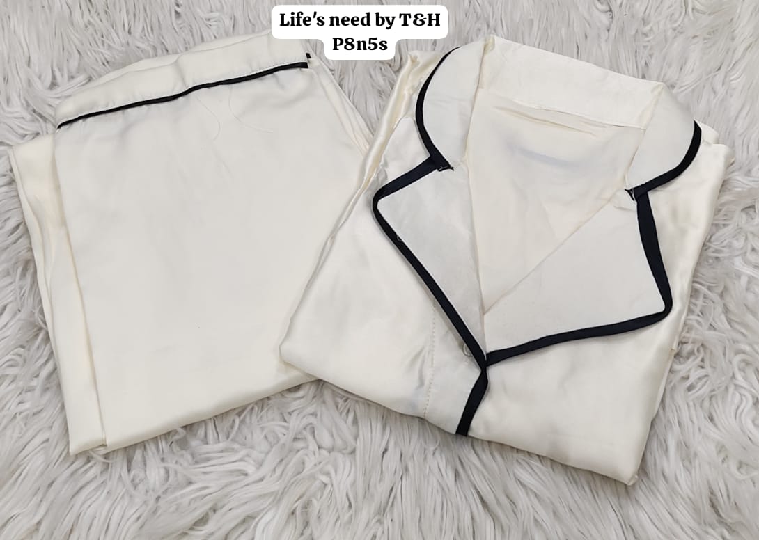 2-Piece Silk Night Suit | Luxury China Silk Nightwear for Women