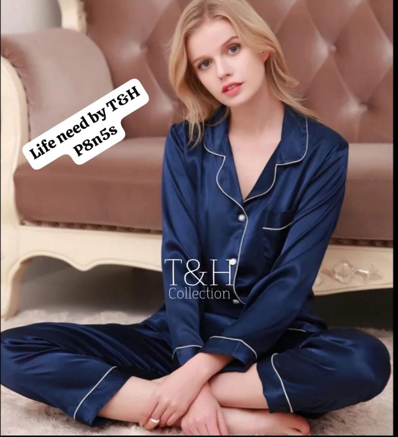 2-Piece Silk Night Suit | Luxury China Silk Nightwear for Women