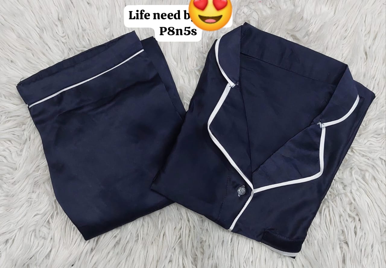 2-Piece Silk Night Suit | Luxury China Silk Nightwear for Women