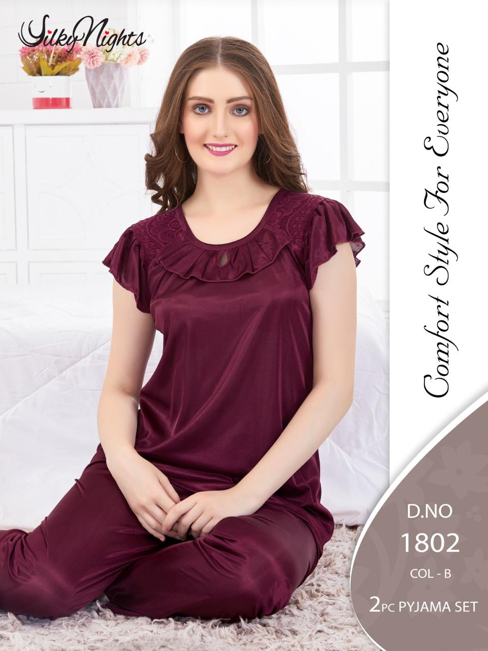 Silky Nights 2-Piece Nightwear