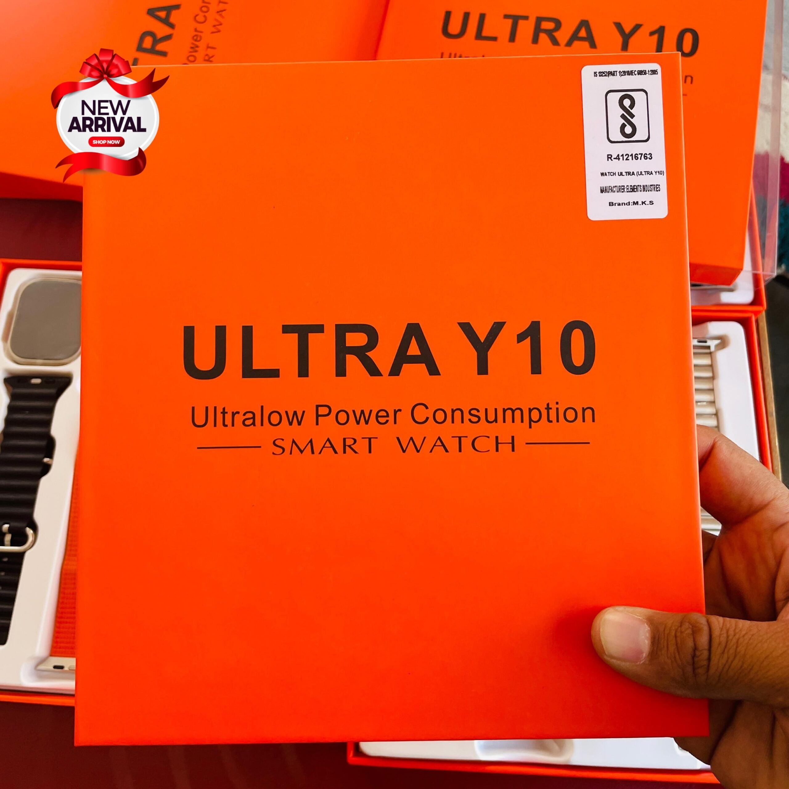 Y10 Ultra Smart Watch – Full Screen, Calling, Health Monitoring & More | Advanced Smartwatch