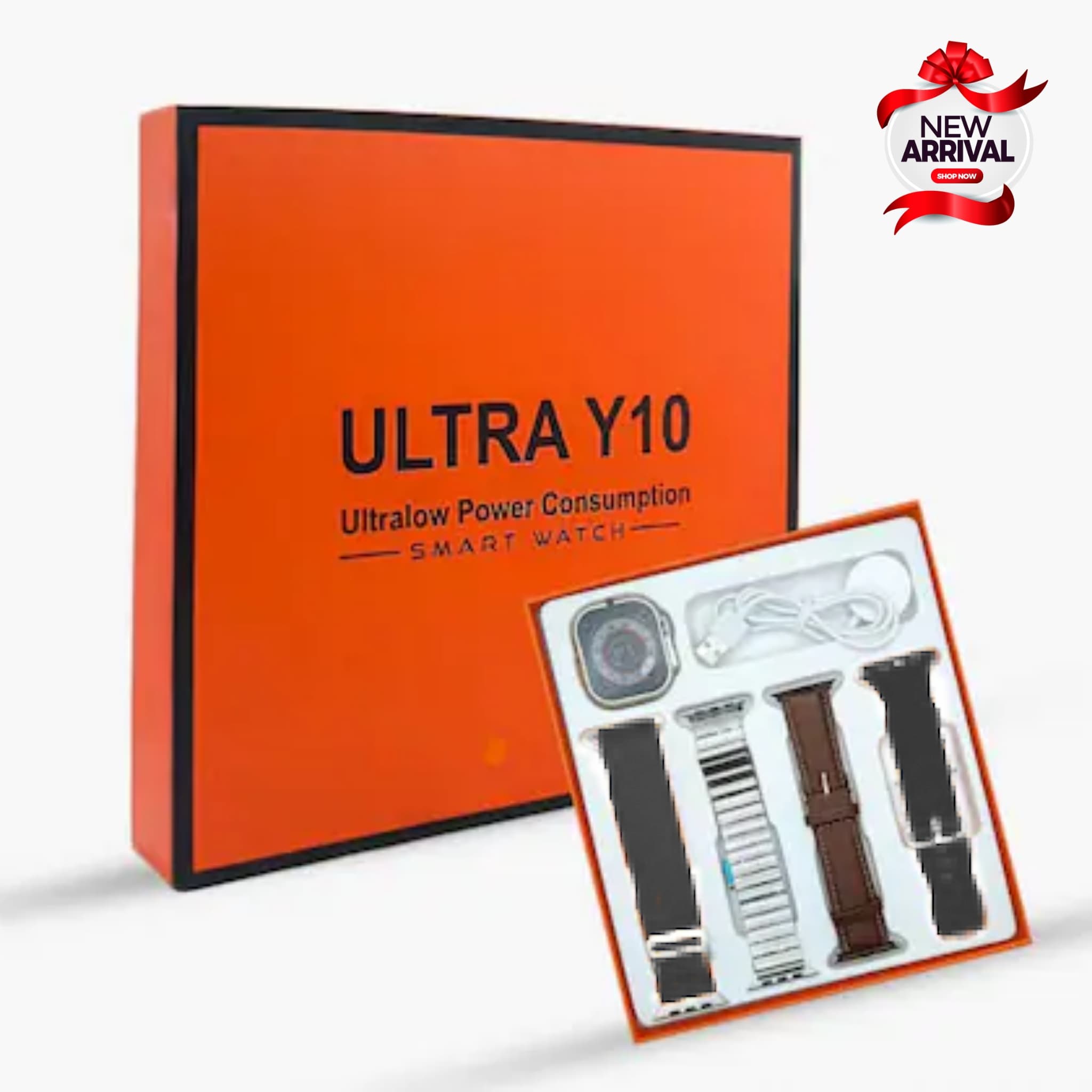 Y10 Ultra Smart Watch – Full Screen, Calling, Health Monitoring & More | Advanced Smartwatch