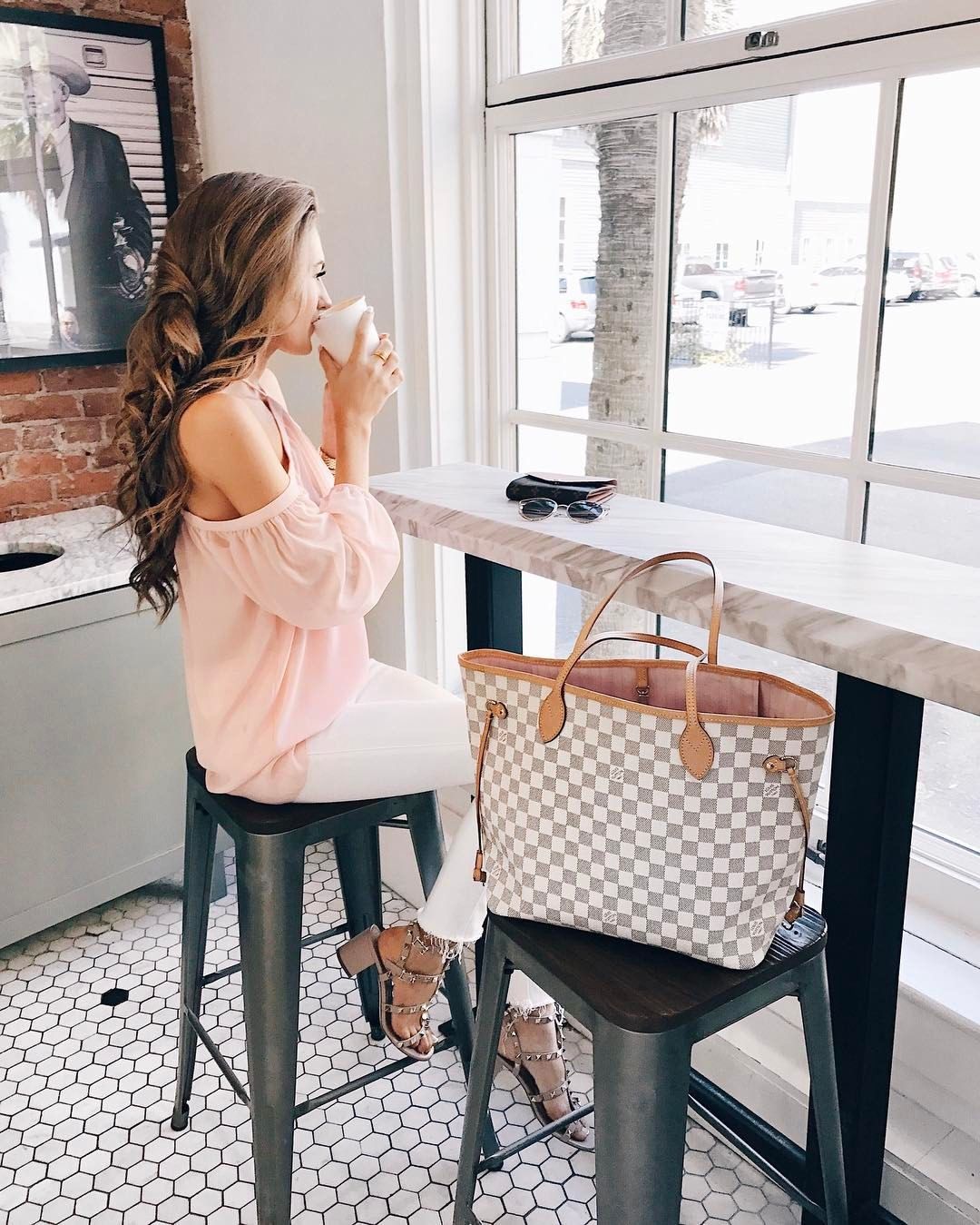 LOUIS VUITTON NEVERFULL 2 PCS Handbag SET at Shop2door