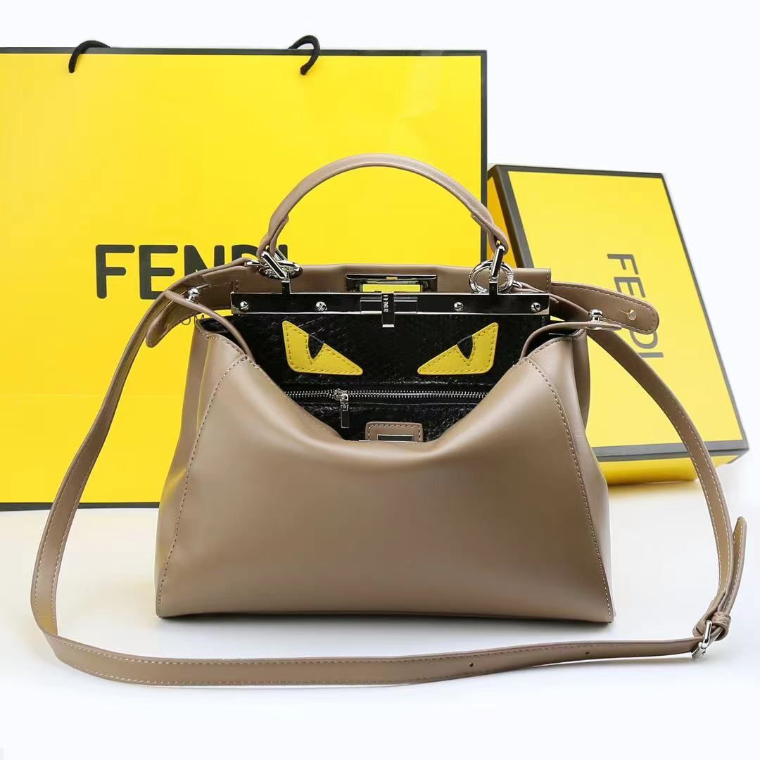 Fendi Leather Handbag Master Copy