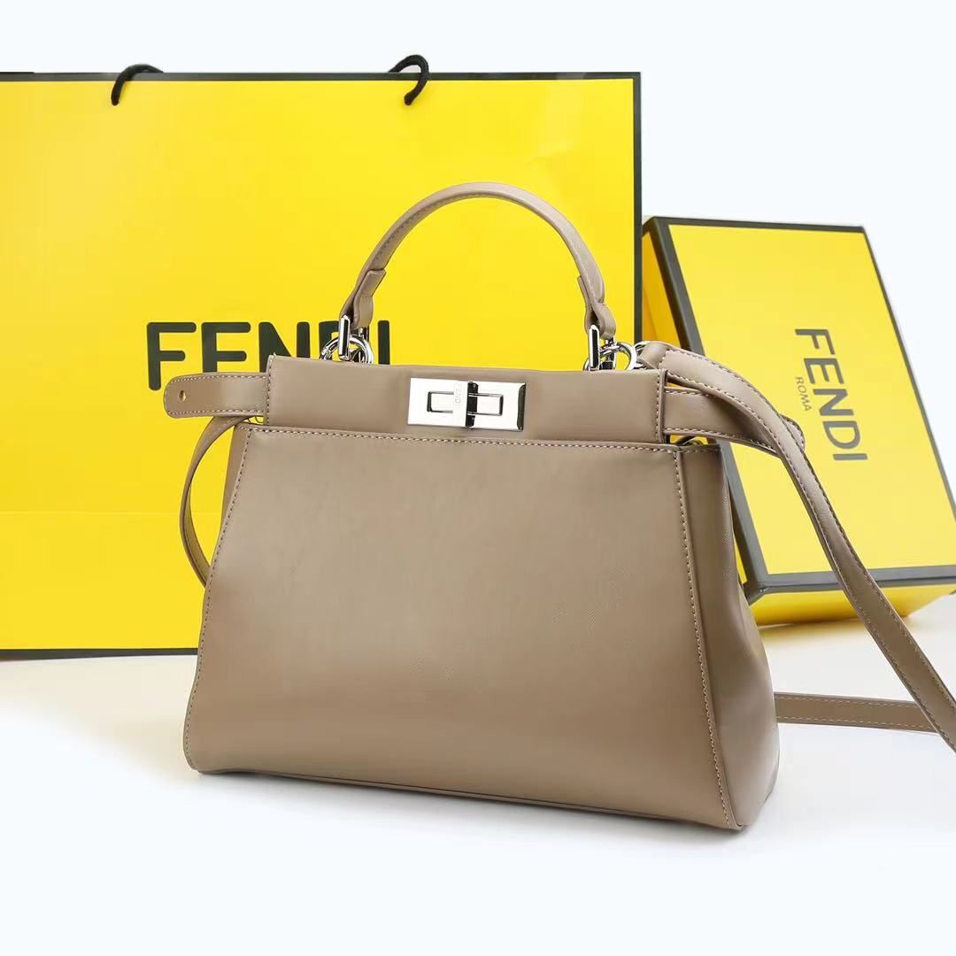 Fendi Leather Handbag Master Copy