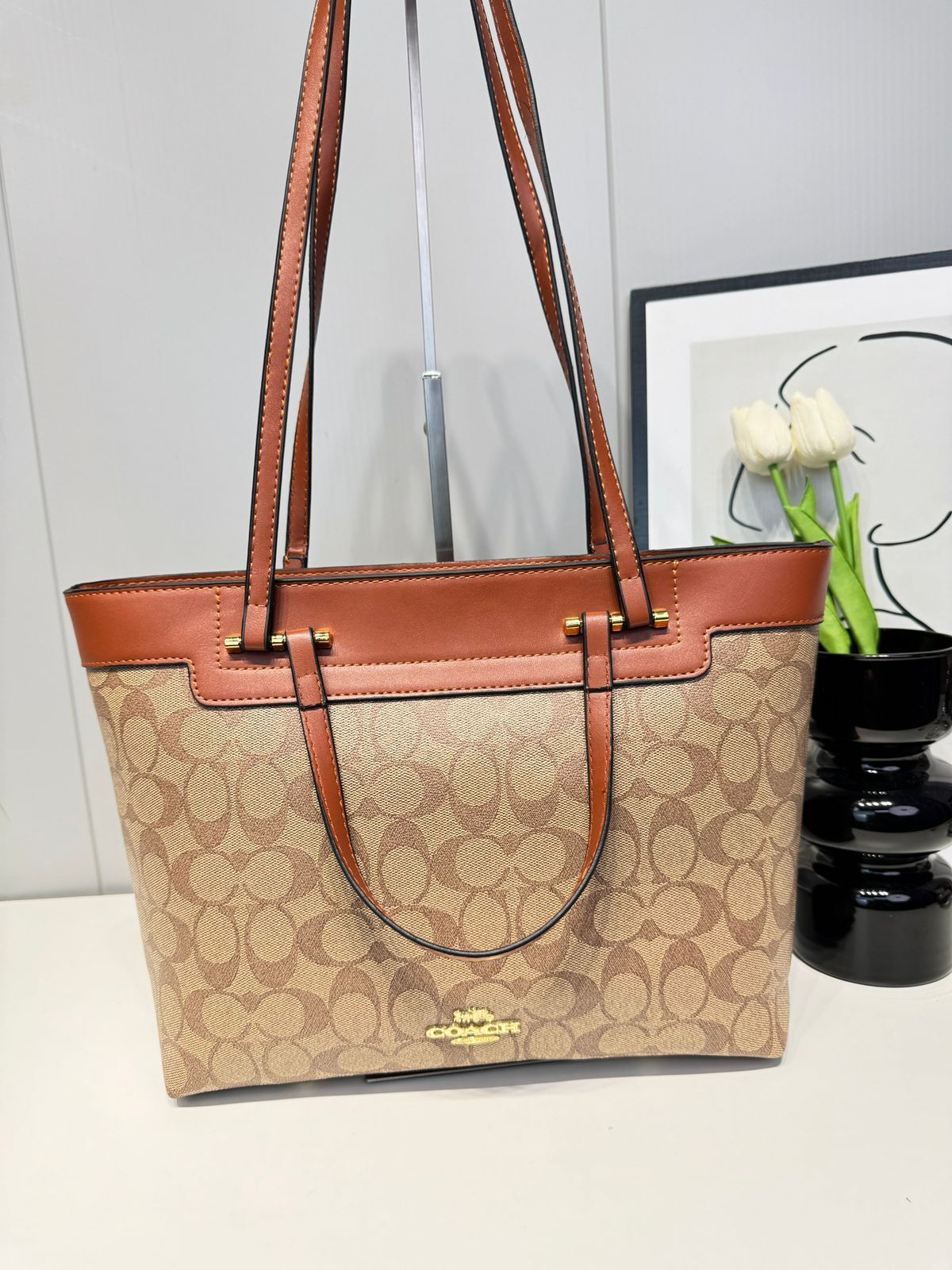 COACH Master Copy Women’s Handbag – With Brand Tag, Zipper & Dust Bag by Shop2Door Store