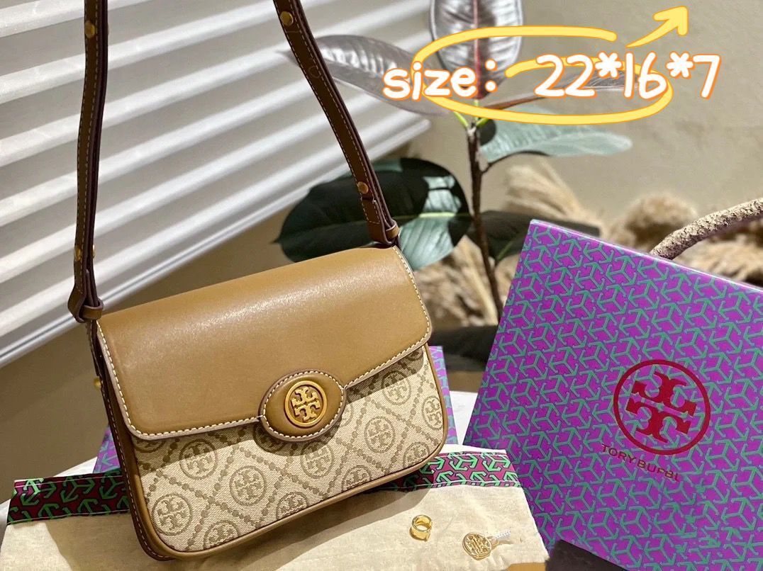 Tory Burch Crossbody Bag – Premium Quality with Brand Box, Dust Bag & Long Strap by Shop2Door Store