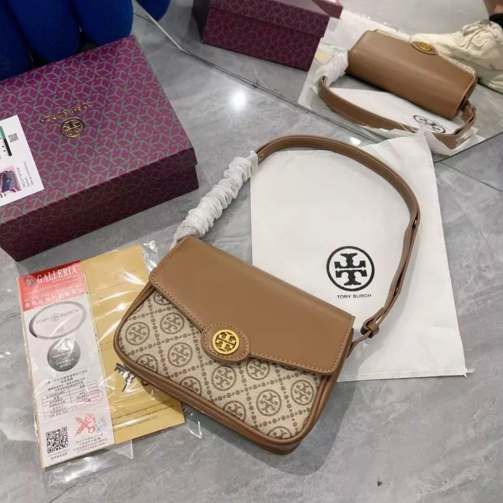 Tory Burch Crossbody Bag – Premium Quality with Brand Box, Dust Bag & Long Strap by Shop2Door Store