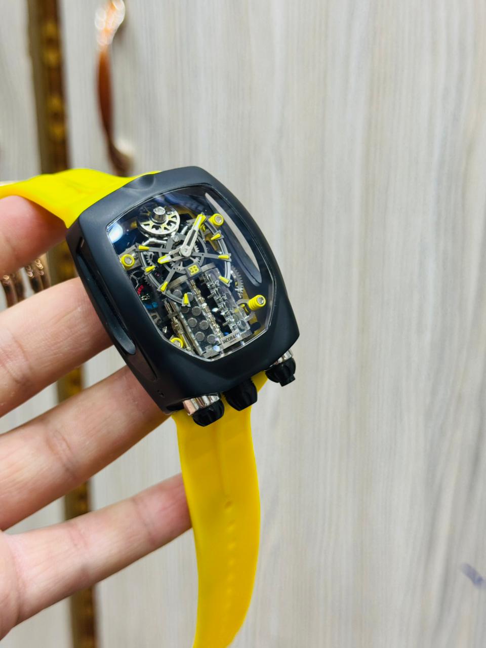 Bugatti Chiron Tourbillon Watch – Jacob & Co Inspired | Super Clone in Pakistan