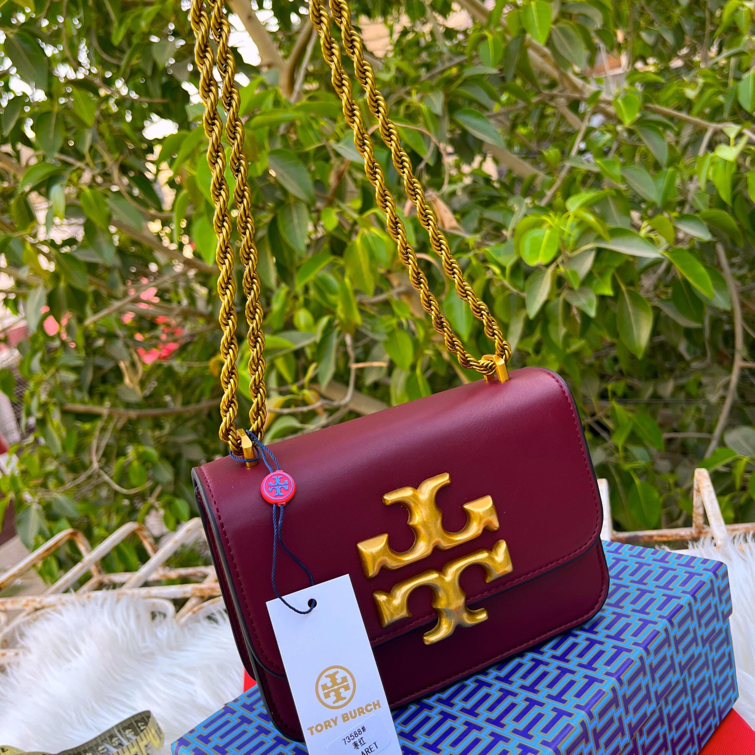 Tory Burch Master Copy Shoulder Bag in Pakistan – Premium Calf Leather with Brand Packaging by Shop2Door Store