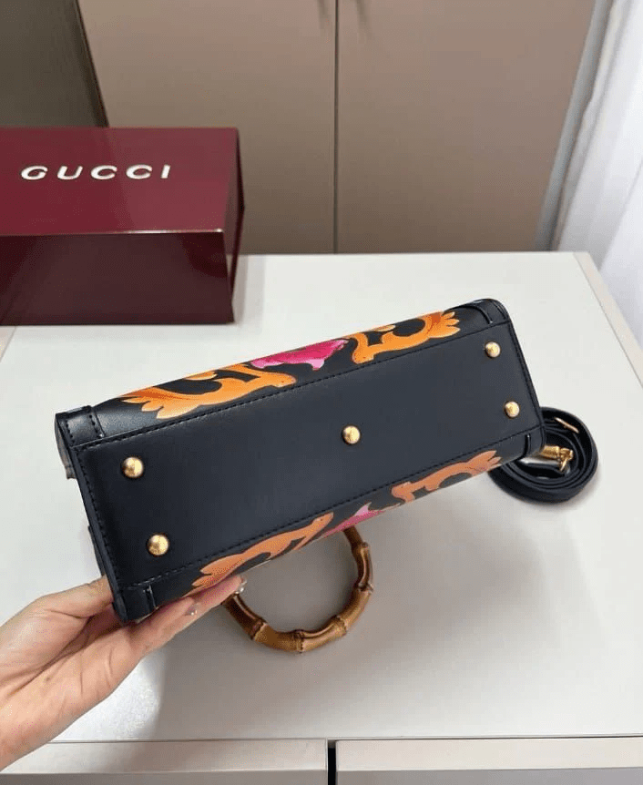Gucci BAMBOE Bag Premium Master Copy Replica – Black