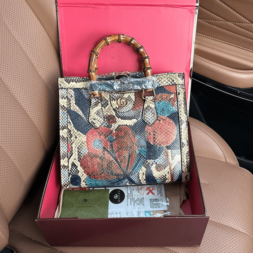 Gucci BAMBOE Bag Premium Master Copy Replica – Black