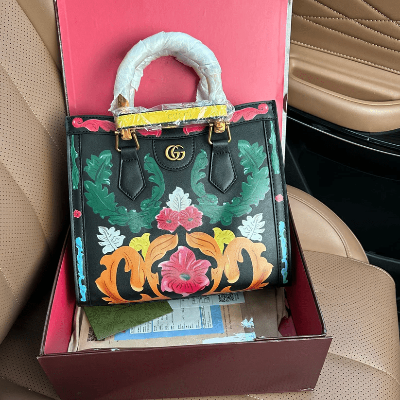 Gucci BAMBOE Bag Premium Master Copy Replica – Black