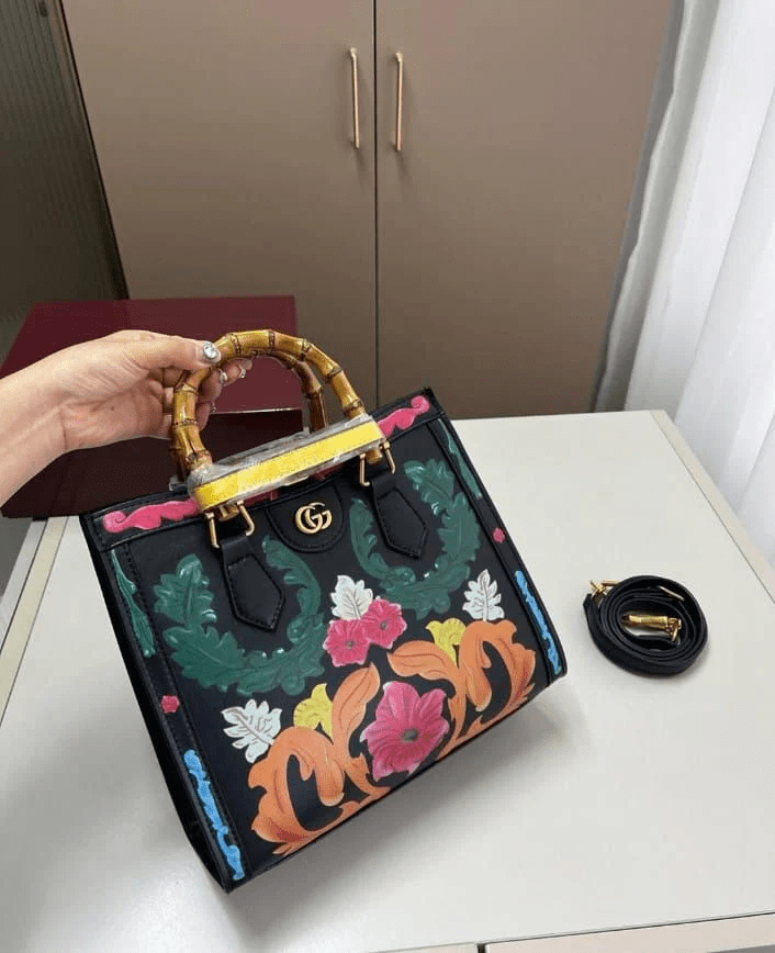 Gucci BAMBOE Bag Premium Master Copy Replica – Black